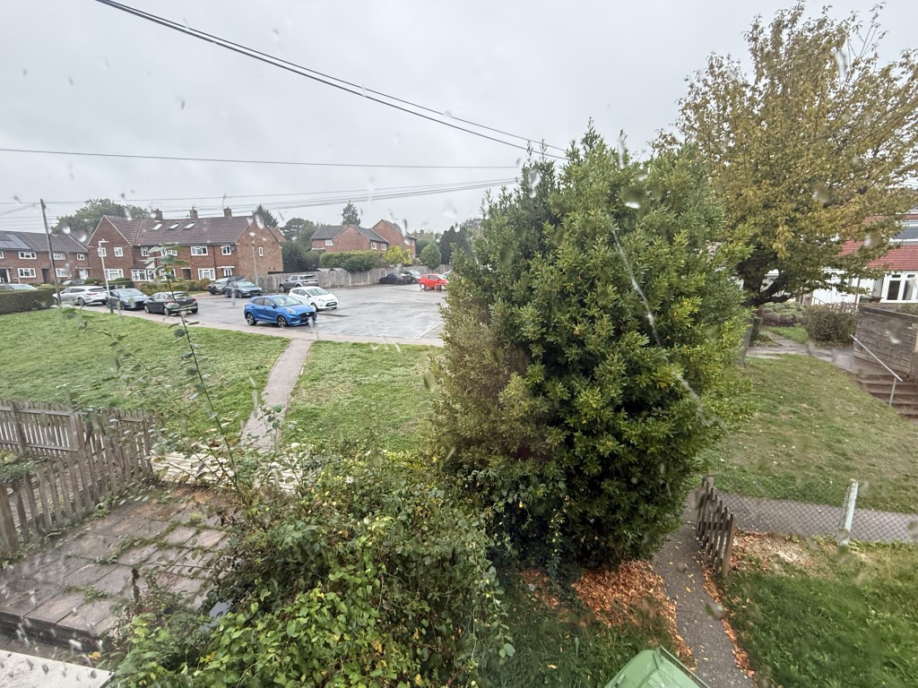 Lot: 145 - HOUSE IN NEED OF IMPROVEMENT - View from Bedroom 1 in House in Need of Improvement